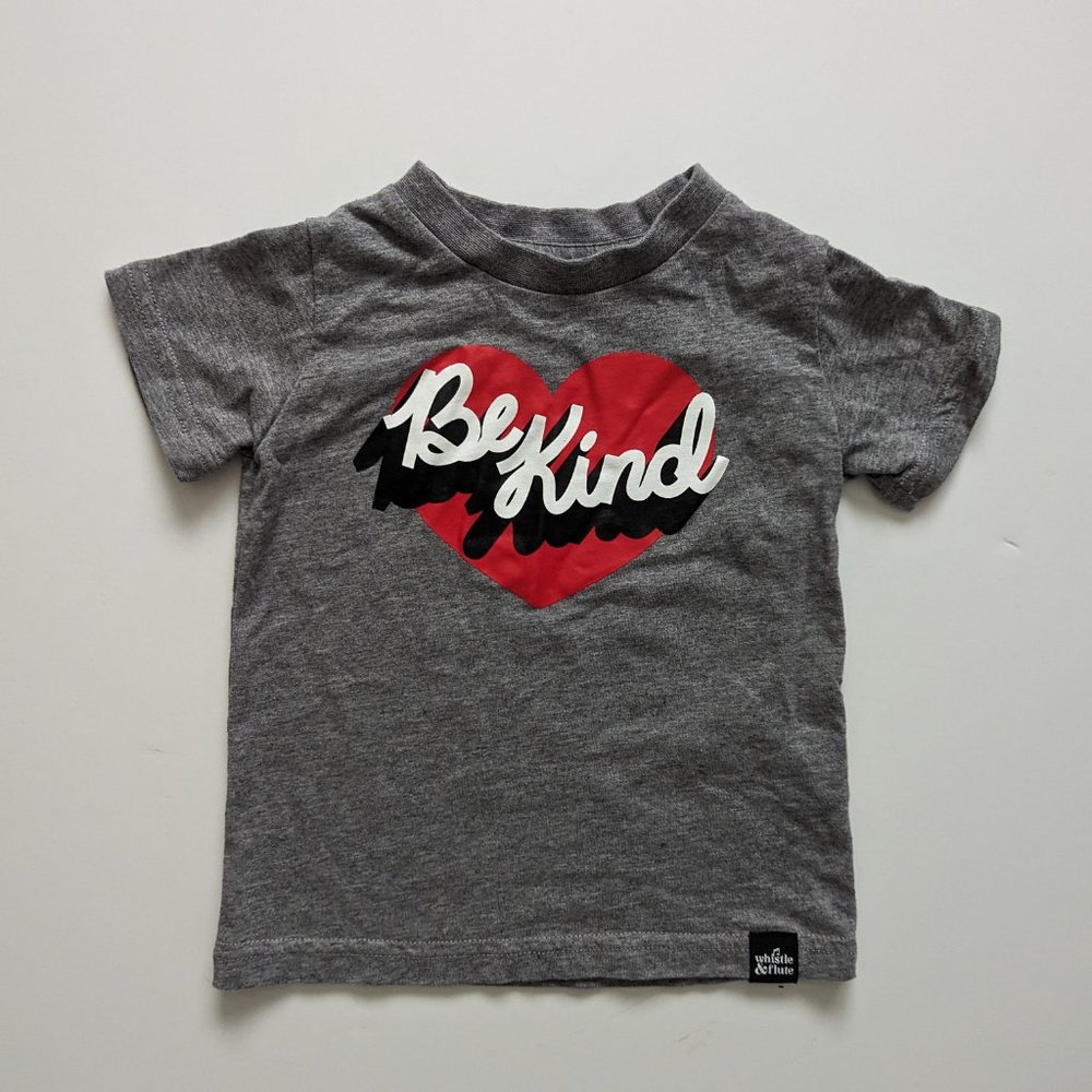 Whistle and Flute Be Kind Heart T-Shirt